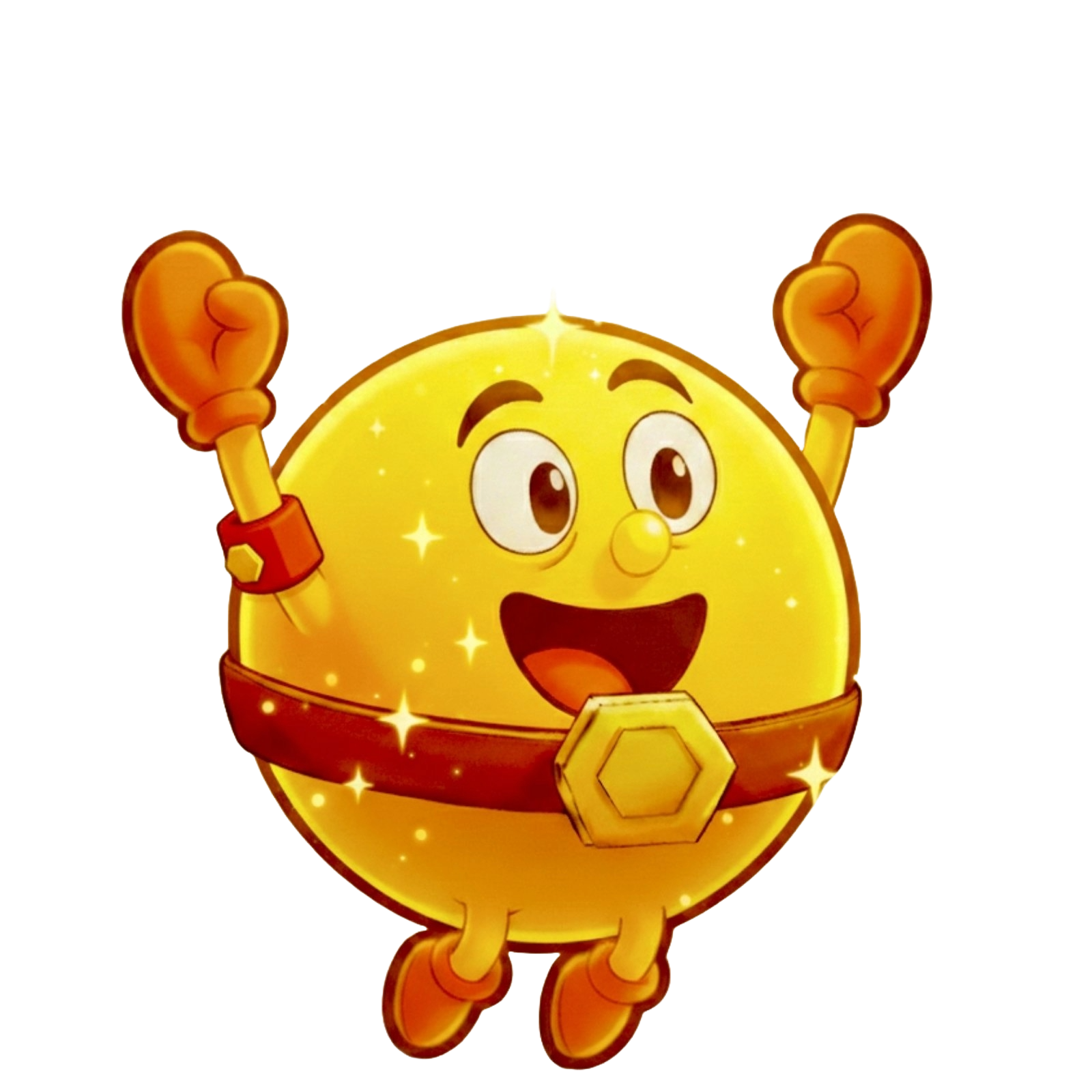 Mr. Gluco, a bouncing sugar messenger who carries energy to the Land of Cells.